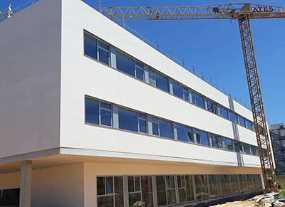 Construcción del hospital privado HCB Dénia