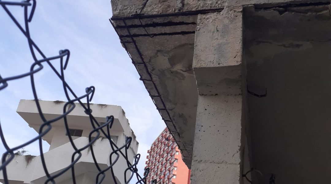 Reparación de la terraza del edificio Trinisol en Benidorm
